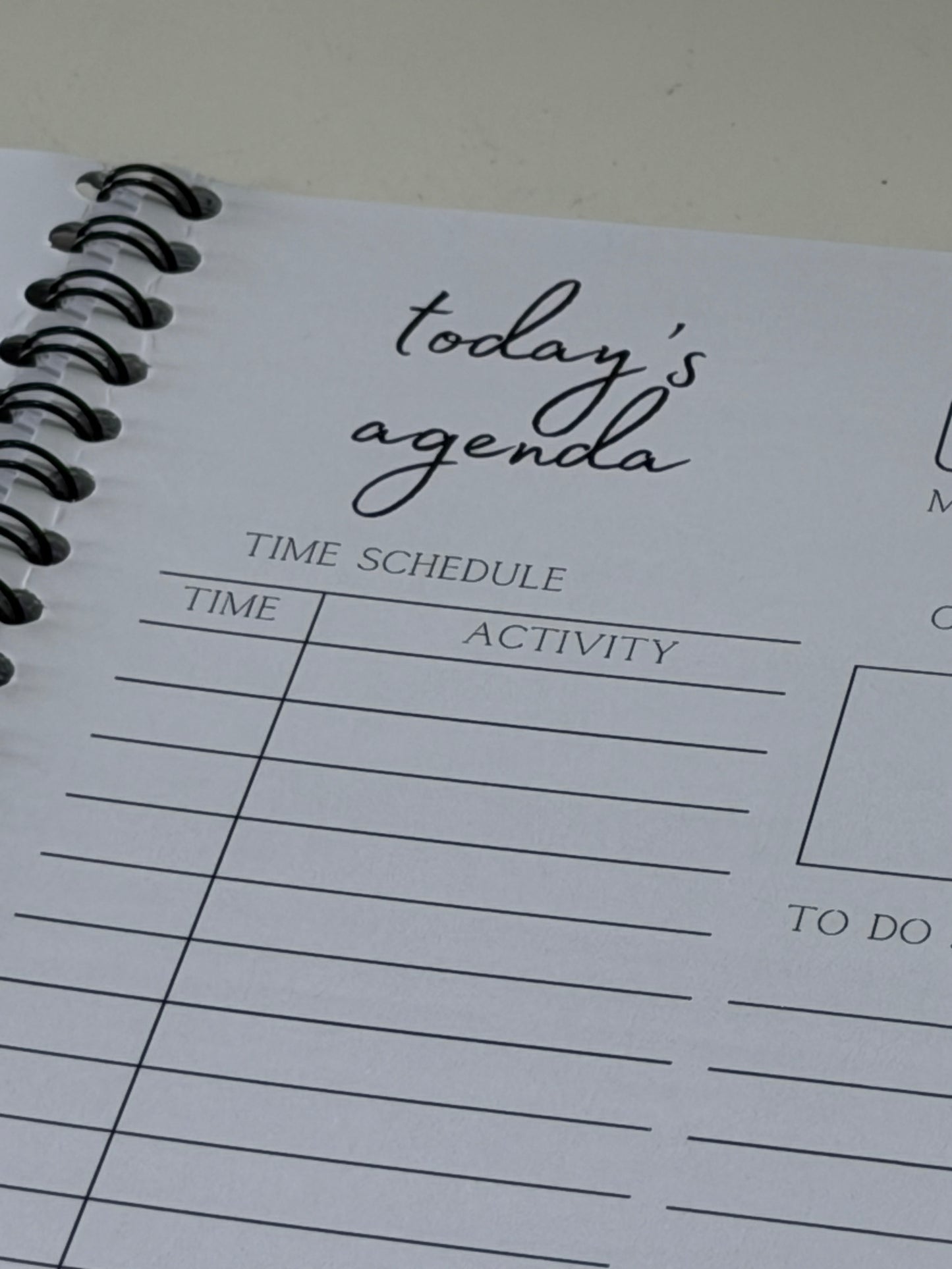 Daily Agenda Planner - Van Gogh