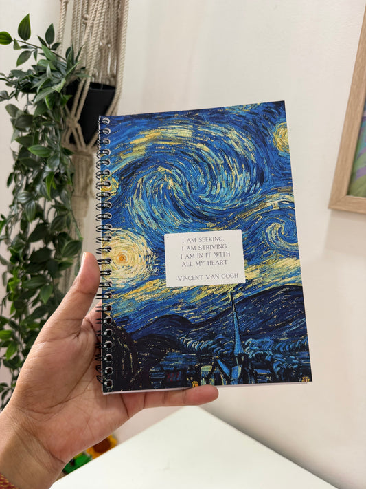 Daily Agenda Planner - Van Gogh